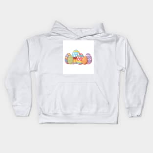 Easter eggs Kids Hoodie